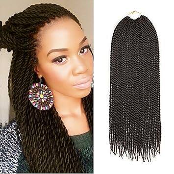 Amazon Com Mshair Ombre Senegalese Twist Crochet Braiding Hair