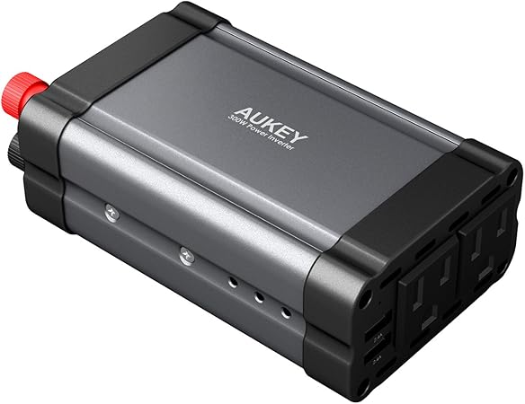 Amazon Aukey カーインバーター 300w 車載usb充電器 シガーソケット Acコンセント Dc12vをac100v 110vに変換 2 4a出力 2usbポート Iphoneやandroidスマホ タブレットなど対応 Pa V30 インバーター コンバーター 車 バイク Amazon Aukey カーインバーター 300w 車載usb充電器 シガーソケット Acコンセント Dc12vをac100v 110vに変換 2 4a出力 2usbポート Iphoneやandroidスマホ タブレットなど対応 Pa V30 インバーター コンバーター 車 バイク