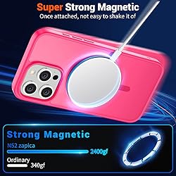 SUPFINE Magnetic for iPhone 15 Pro Max Case
