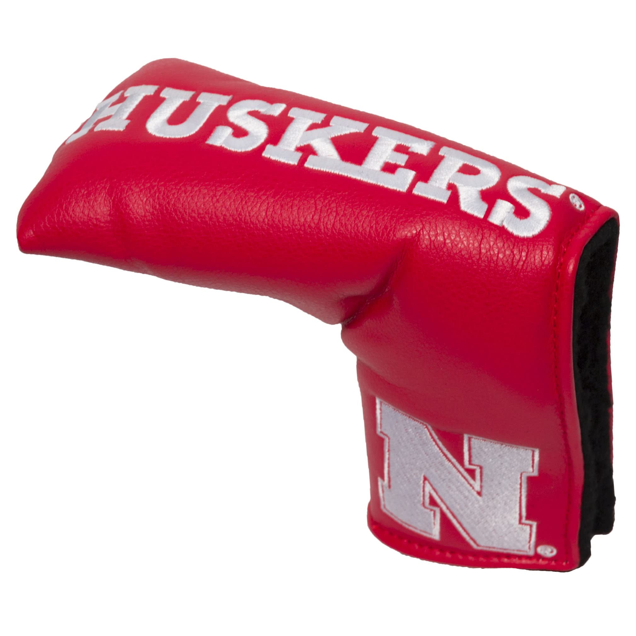 Team Golf NCAA Nebraska Cornhuskers Vintage Blade Putter Cover Golf Club Vintage Blade Putter Headcover, Form Fitting Design, Fits Scotty Cameron, Taylormade, Odyssey, Titleist, Ping, Callaway