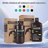 ELEGOO Water Washable Resin 2.0 405nm Grey 1KG Low Shrinkage High Detail view 7