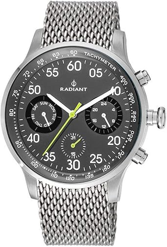 Radiant Reloj Analógico para Hombre de Cuarzo con Correa en ...