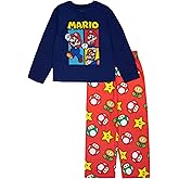 Nintendo boys 2-piece Loose-fit Pajama Set, Soft & Cute for Kids