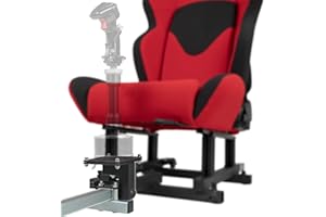OPENWHEELER Centered Flight Stick Lower Mount Bracket with Height Adjusmtent. Plates Included. Configuration #6 Compatible with Thrustmaster Warthog, F-16C Viper HOTAS, F/A 18, VirPil, VKB and WinWing Sticks