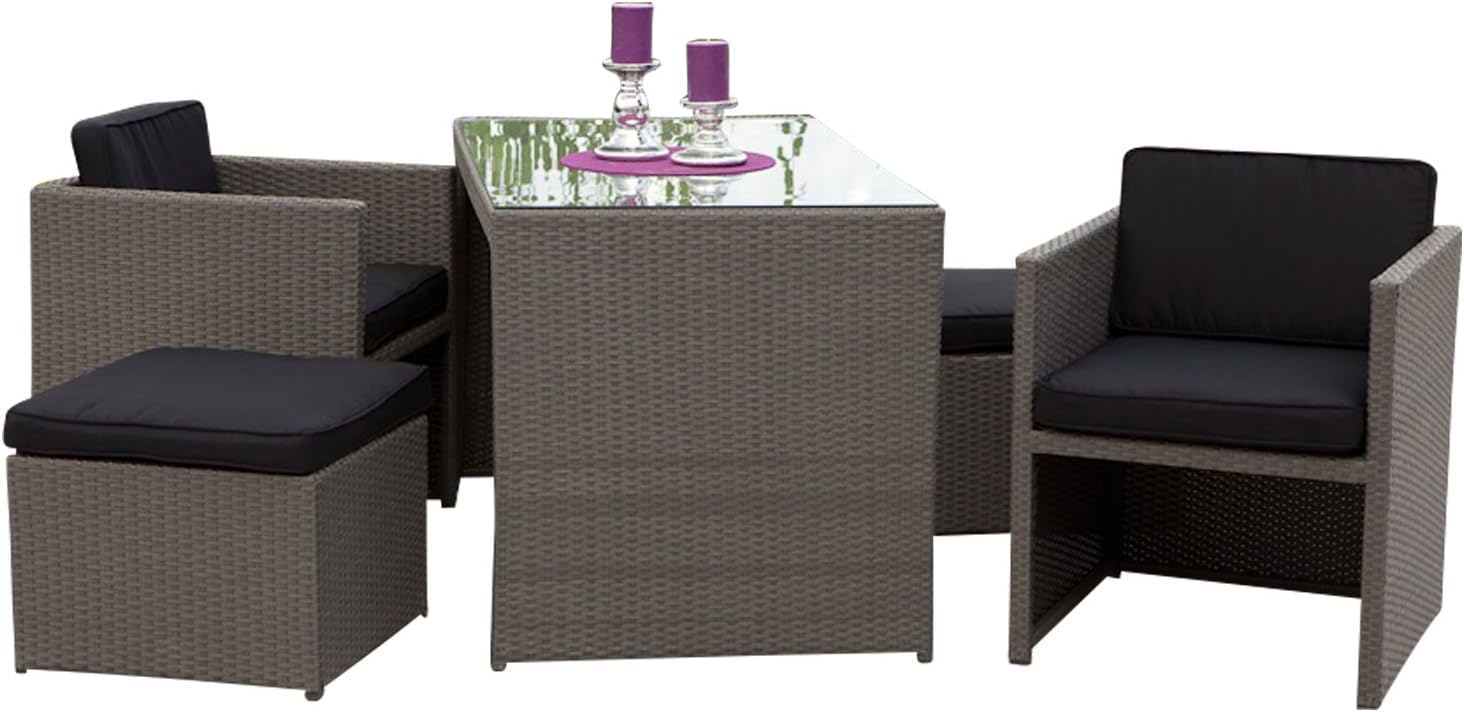 Test 2020 gartenmoebel-einkauf Balkonset Merano 11-teilig, Stahl