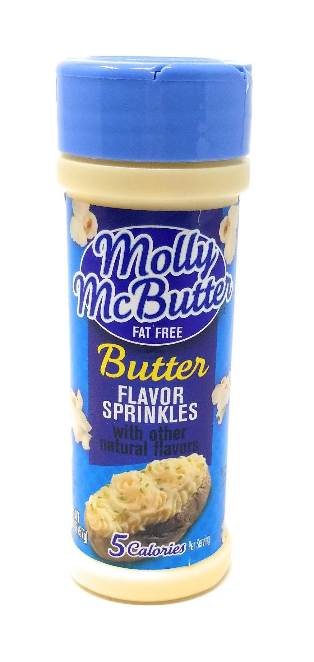 Molly McButter Fat Free CHEESE FLAVOR SPRINKLES 2oz (3 Pack) Amazon