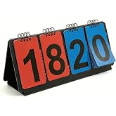 ShYeenei Tabletop Scoreboard Flipper, Manual Score Keeper