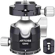 Tripod Quick Release Plate 1/4Screw Adapter Ount Head For DSLR SLR