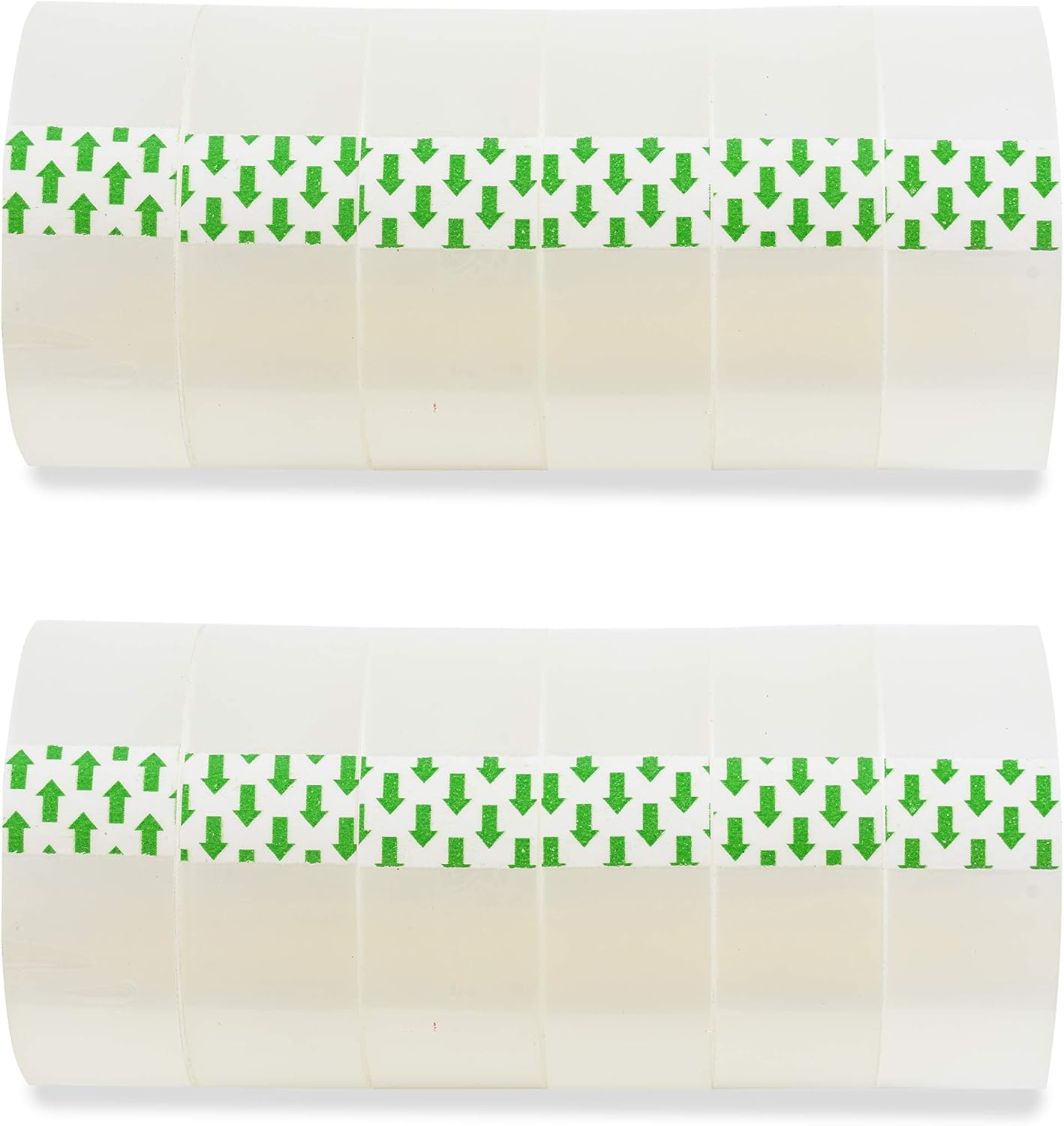 Transparent Tape Refills for Dispenser (12 Rolls) 3/4 Inches : Office Products