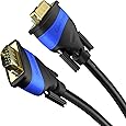 KabelDirekt 10m VGA Kabel 15 - polig ( Full HD 3D 1080p ) - TOP Series