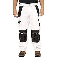 シシクイ　Painter pants / OFF WHITE 36 Dickies Men's Painters White Canvas Work Pants (36 X 30