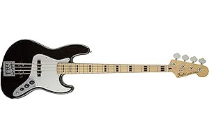 Fender Geddy Lee Jazz Bass, Black, Maple Fingerboard
