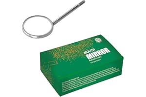 Osung DMSS3 Dental Mouth Mirror #3, Simple Stem (Pack of 12)