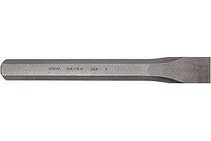 Mayhew Tools 10802 Carded Cold Chisel, 1" x 8", Shot Blast Finish