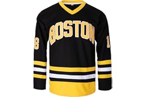 Youth Boston Happy Gilmore 18 Adam Sandler 1996 Movie Ice Hockey Jersey