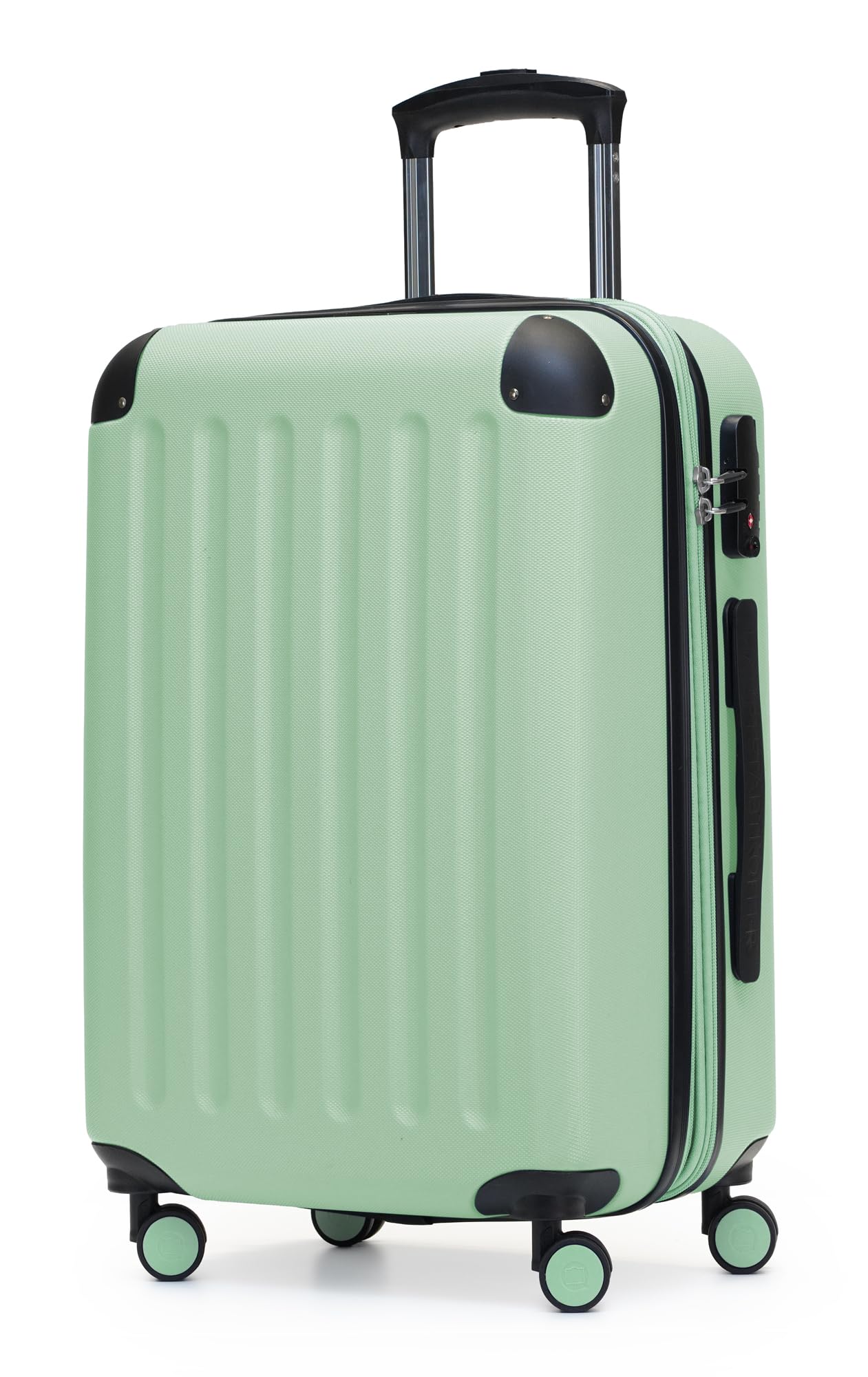 Hauptstadtkoffer Spree – Cabin Luggage, 55 × 35 × 20 cm for All Airlines, Travel Suitcase, Hard Shell Trolley, Carry-On Suitcase, Mint