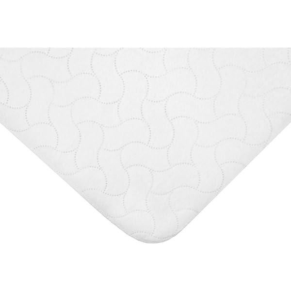 flat waterproof crib mattress pad