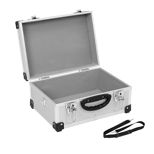 PRM10106S Alukoffer Aluminiumkiste Werkzeugkiste Lagerbox Leergewicht 2600g VARO Farbe silber