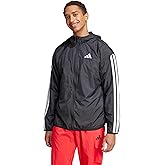 adidas Mens Essentials 3-Stripes Windbreaker