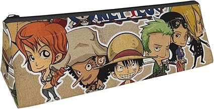 Amazon Triangle Pencil Case Onepiece ワンピース えーす ペン箱 ペンケース ペンポーチ 筆袋 筆箱 文具バッグ 大容量 耐用 軽量 学生 文房具 通用文具 収納 プレゼント メガネケース ペン入れ 筆入 ペン差し 三角形 学生用鉛筆バッグ ファスナー 進学 新学期