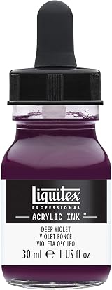 Liquitex 4260115 Liquid Professional Acrylic Paints Ink Dark Purple 30 ml