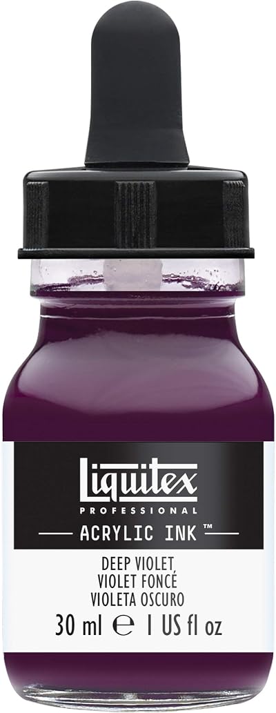 Liquitex 4260115 Liquid Professional Acrylic Paints Ink Dark Purple 30 ml