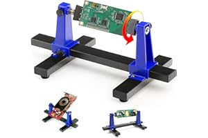 YHXMARSCAN Adjustable Soldering Clamp PCB Holder for Circuit Board Holder Motherboard PCB Frame Stand Clamp Printed Helping Hand Soldering Repair Tool(360 Degree Rotation)