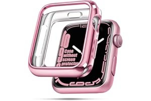 top4cus Scratch-Resistant Soft Flexible TPU Lightweight Iwatch Case 40mm Protective Protector Bumper Compatible Apple Watch S