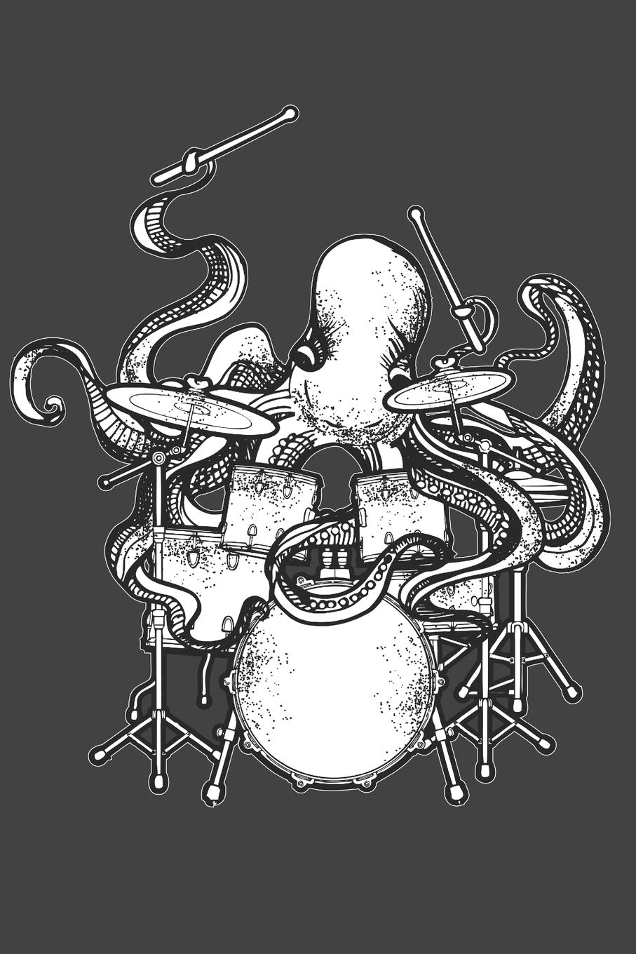 Notes of a Drummer: Diary and Notebook for Talented Drummers