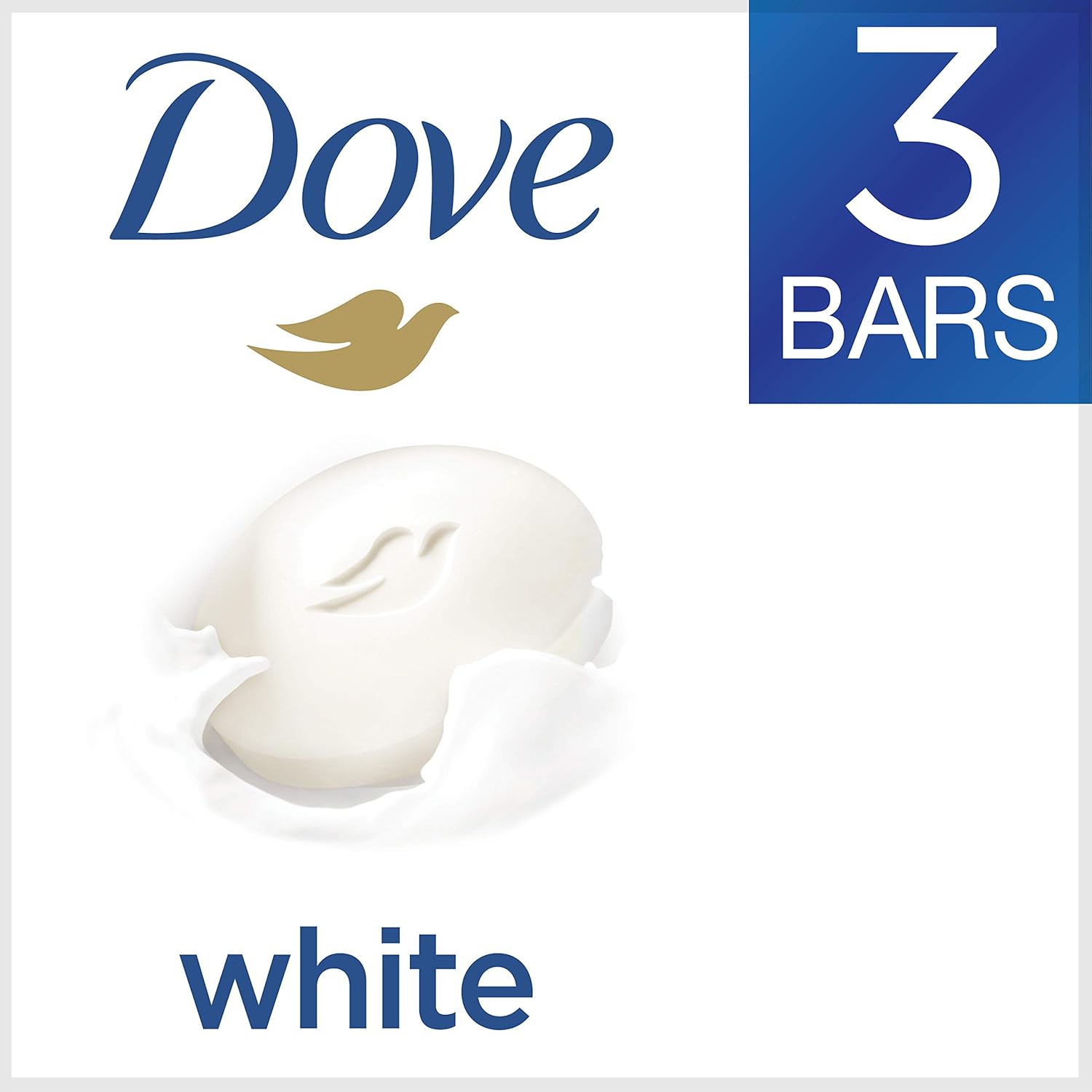 Dove Beauty Bar, White, 3.17 Ounce (Pack of 3) : Beauty