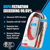 JSP Force8 PressToCheck A2P3 Filters for Half Mask / Full Face Respirator view 2