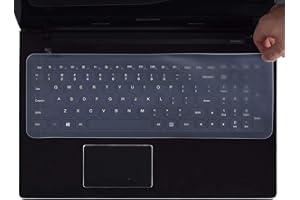 Goliton Universal Silicone Keyboard Protector Skin for Laptop Notebook 15 inch /15.6 inch /16 inch /16.4 inch /17 inch /17.1 