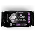 Wipex XL Wet Floor Wipes for Squeegee Stick, Cuban Mop or Sweeping Mop, Plant Based Multi Surface Cleaning Wipes, Lavender Scent, Huge Disposable Wipes (24" x 14"), Extra Thick, 12 Count (Pack of 1)
