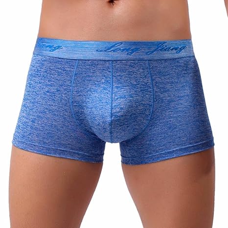 BaZhaHei Herren Boxer Soft Slips Unterhose Knickers Shorts Unterwäsche Lange männlich Vier Ecken Kurze Hose Mittlere Taille F