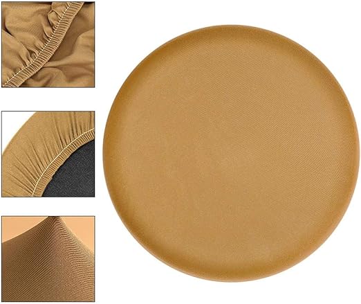 Amazon.com: Fenyoung Round Chair Cover Solid Colors Seat Cover Bar