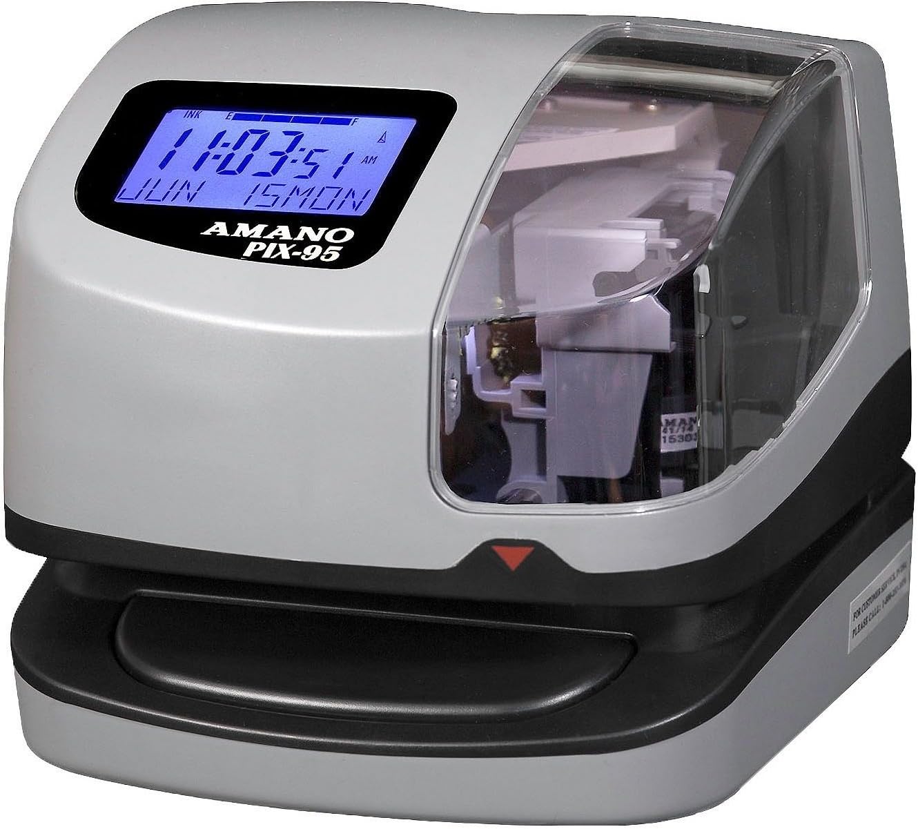 Amano PIX-95 Electronic Time Clock : Electronics