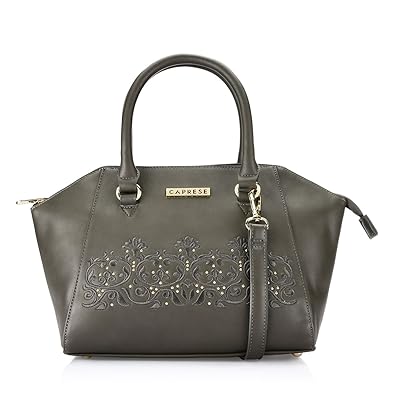 Caprese Womens Satchel (Grey)