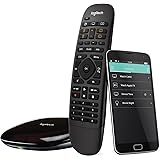 logitech Harmony Companion All In One Remote Control for Smart Home and Entertainment Devices (Black) (Renewed)