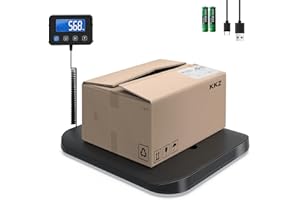 KKZ Postage Scale 440 LB Digital Shipping Scale for Packages Heavy Duty Postal Scale Mail Scale Commercial Weight Scale for P