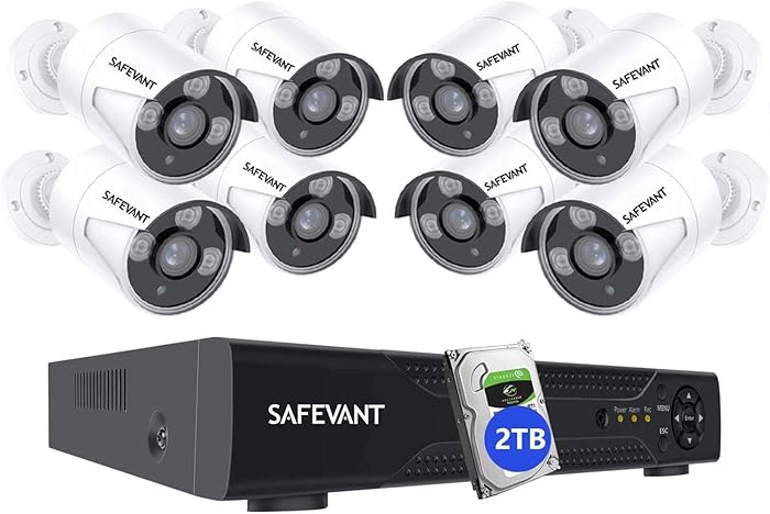 The Best Tecbox 8 Channel Home Security Camera System