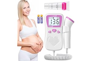 UPAPIPAI Accessories for Baby Heartbeat Monitor Pregnancy Doppler Fetal Monitor, Baby Monitor Pregnancy Accessories for New Mom Home Use-H07