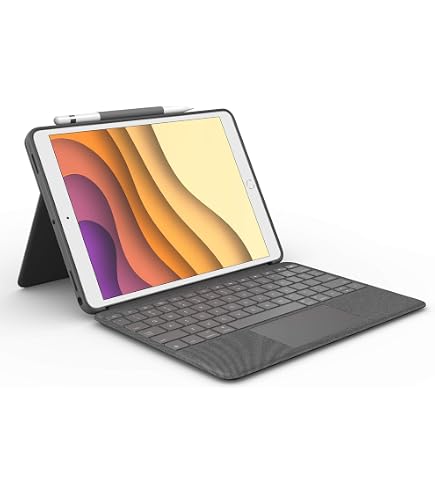 Capa com Teclado Combo Touch para iPad 7ª, 8ª e 9ª Geração com