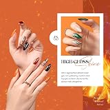 Beetles Gel Polish Cozy Campfire 23 Pcs Fall Winter Set 5ml + Top/Base view 4