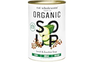 Eat Wholesome Organic Lentil & Zucchini Soup 398ml (Case of 12)