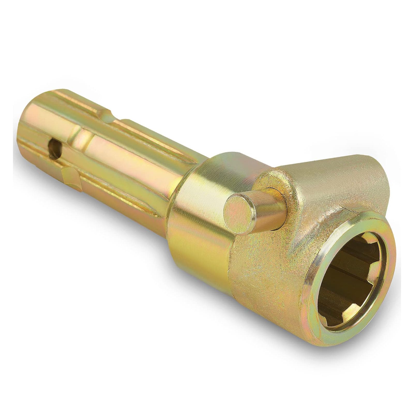 PTO Extender, PTO Adapter, Female 1-3/8 & 6 Spline, Male 1-3/8 & 6 Spline, Upgraded PTO Extender for Tractor Kubota to Extend & Shorten PTO Shaft