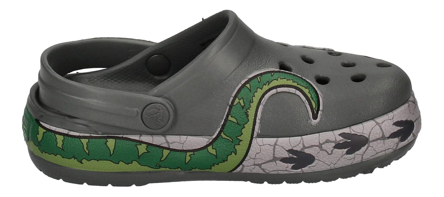 Crocs Kids Dinosaur Band ClogSlip on Water Shoe for