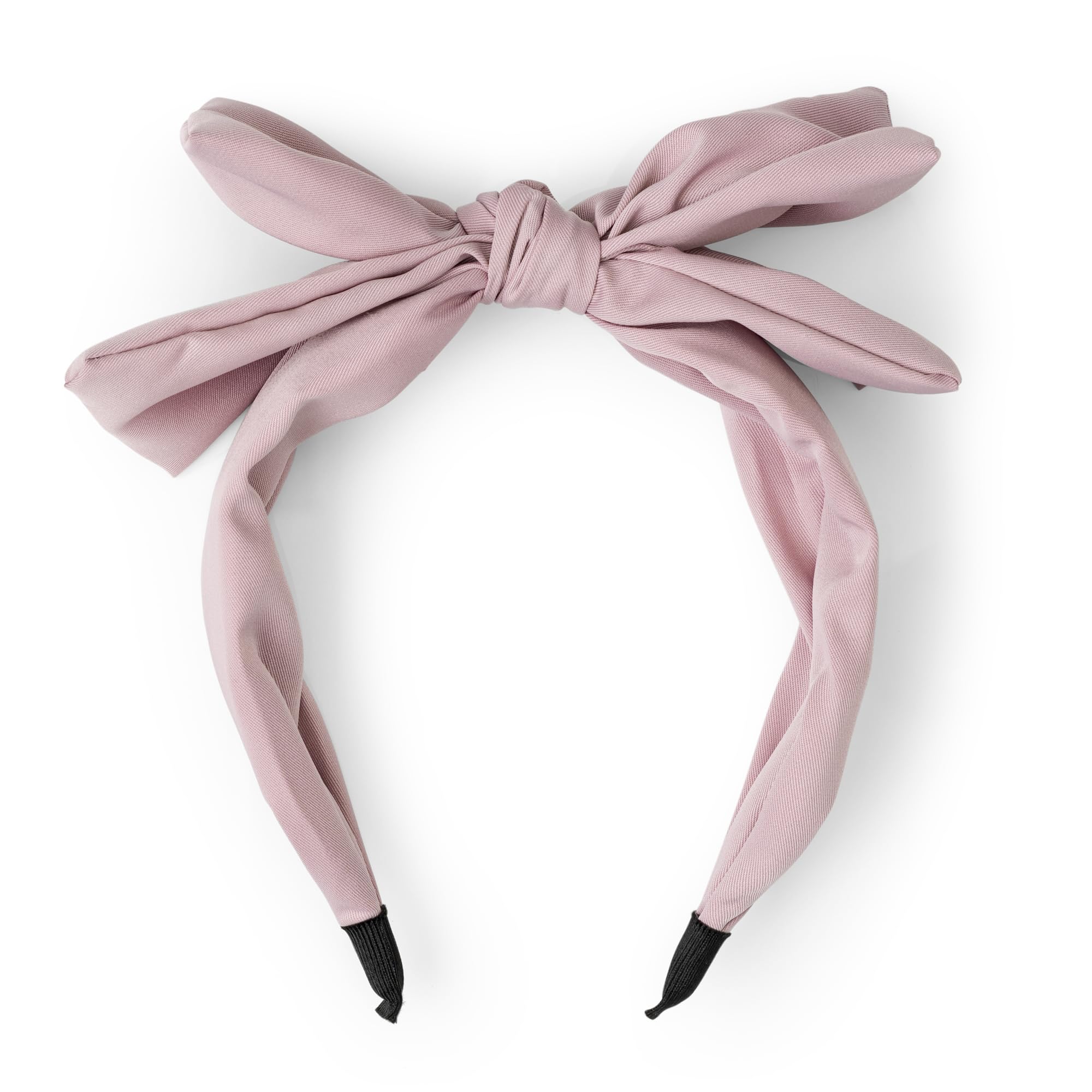 RAWR Satin Bow Headband for Women, Pink, 1 Count (Pack of 1), Adult, Female, 1 Set, 1 Item, 1 Piece