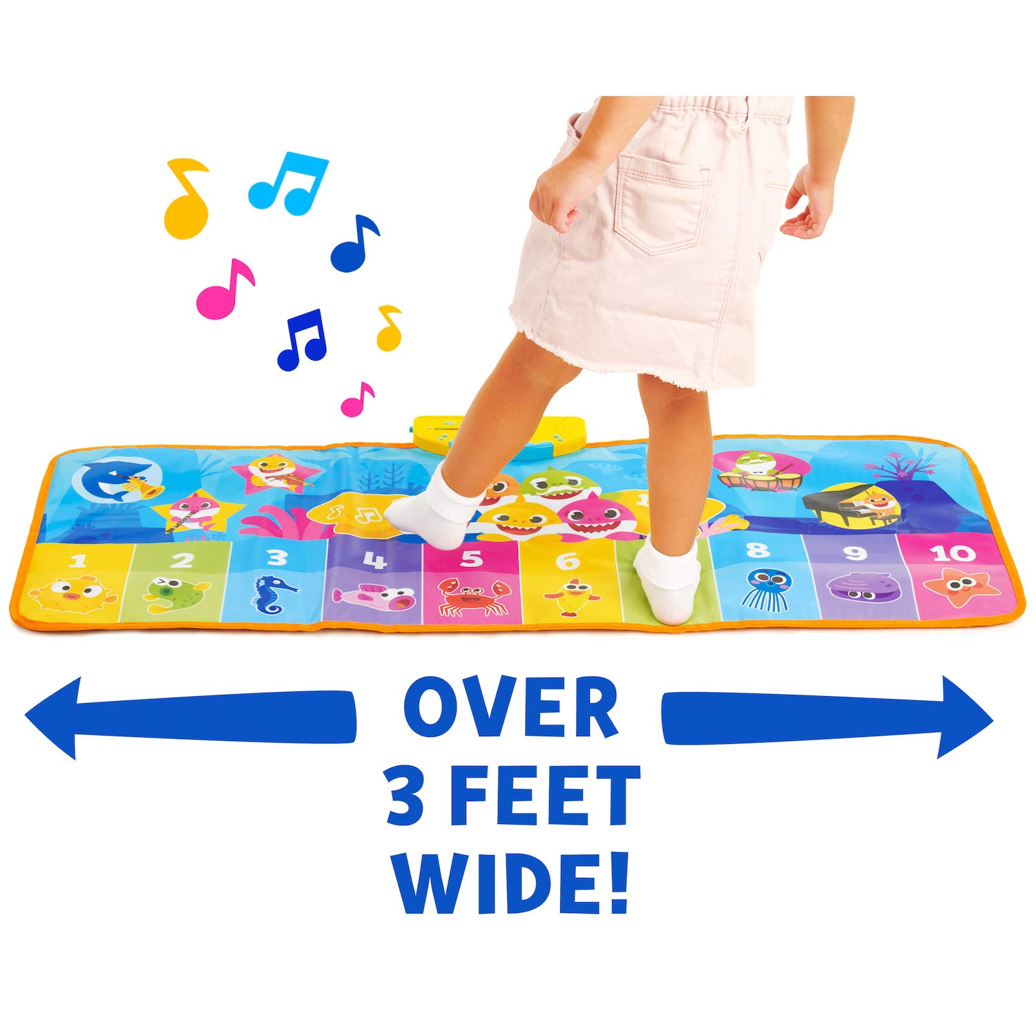 Baby Shark Official - Step & Sing Piano Dance Mat