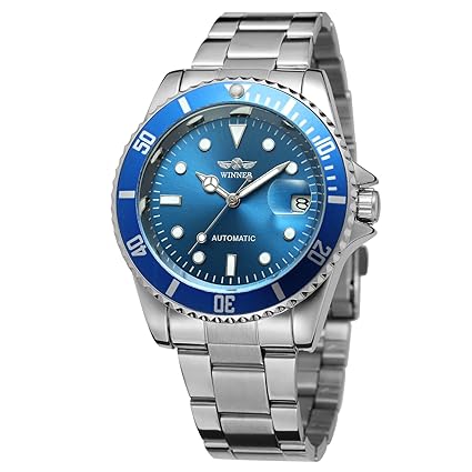 FORSINING Men's Vintage Automatic Stainless Steel Bracelet Analogue Collection Watch WRG8066M4T5