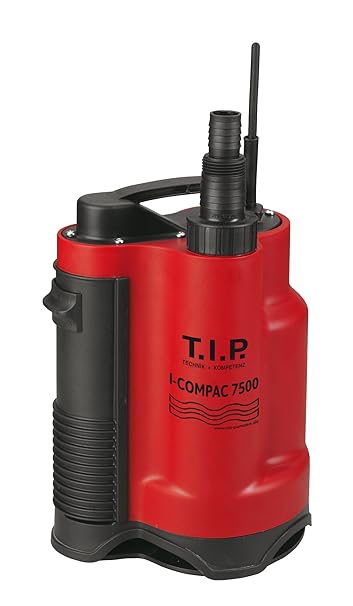 T.I.P. Schmutzwasser Drainage-Tauchpumpe I-Compac 7500, bis 7.500 l/h Fördermenge